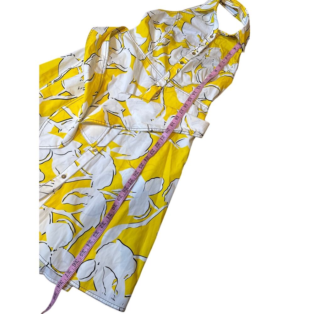 Diane von Furstenberg Dress Tenner Floral‎ Print Halter Size 4 - Picture 7 of 10